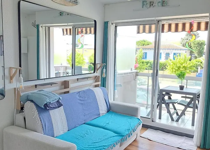 Lejlighed Loft 3 Pers, Beach, Arcachon, Parking *